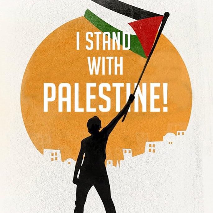 Stand with palestine we