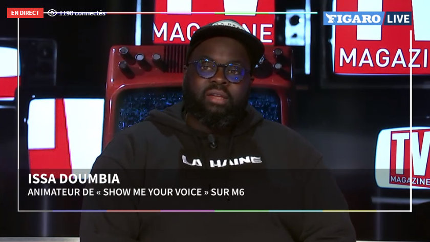 [🔴 EN DIRECT] sur <a href="/Le_Figaro/">Le Figaro</a> et <a href="/TVMAG/">TV Magazine</a>.

Issa Doumbia, animateur de #ShowMeYourVoice sur 
<a href="/M6/">M6</a> est l'invité du #BuzzTV !

➡️ video.lefigaro.fr/figaro/video/i…

➡️ youtube.com/watch?v=xC0rnG…