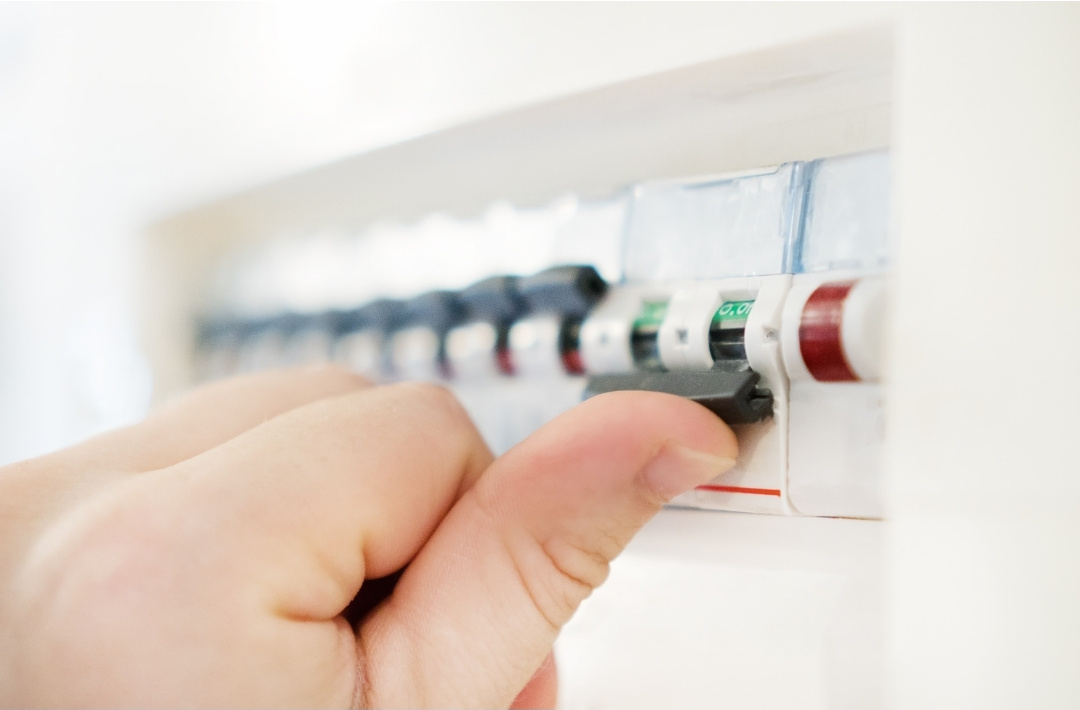Electrical Safety Tip: Familiarise yourself with your fuseboard (consumer unit) so in an emergency you know where the Main switch, RCDs and MCBS are and how to turn them off or reset them.