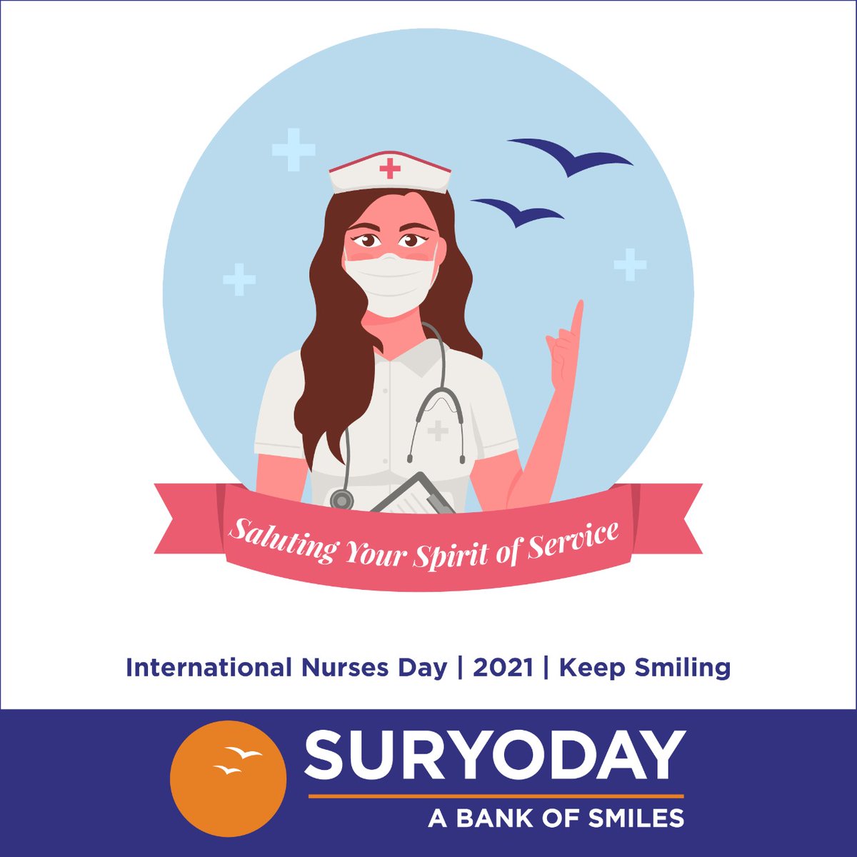 Saluting Your Spirit of Service. #bankofsmiles