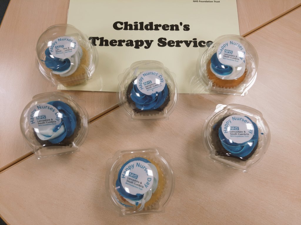 Happy world nurses day, Thankyou for our cake!! 🥰😋<a href="/WeAreLSCFT/">Lancashire & South Cumbria NHS Foundation Trust</a> <a href="/CTS_OT/">Children & Young People's OT Service (LSCFT)</a>