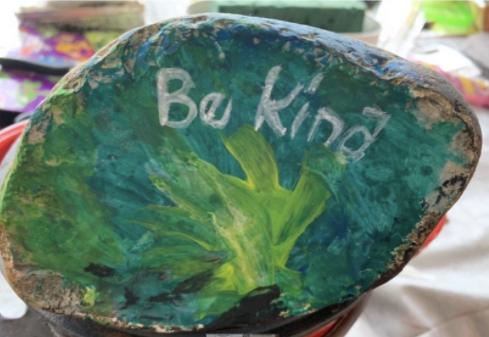 GordonCA_TSAT's tweet photo. At GCA we are proud to be taking part in #MentalHealthAwarenessWeek We joined @tsa_trust mindfulness competition #Paintapebble to help spread positivity! Look at the fantastic work the children have done! Will you find a GCA pebble on your way to school? #ProudtobeTSAT π https://t.co/DLyWxaj1ps