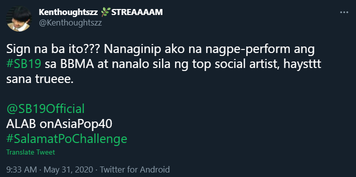 multirome's tweet photo. DID S/HE JUST??????????

IWAGAYWAY ANG WATAWAT
I'm voting for @SB19Official for #BBMAsTopSocial. RT to vote too! https://t.co/BhZ8AjxhHS