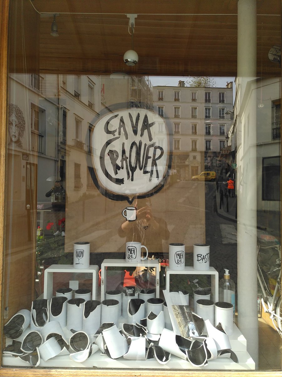 AQ_Anthesis's tweet photo. ÇA VA CRAQUER (THIS IS GOING TO BREAK). YUP. BASTA! @PaulArt&amp;Design Montmartre https://t.co/xQncRf9Ro6