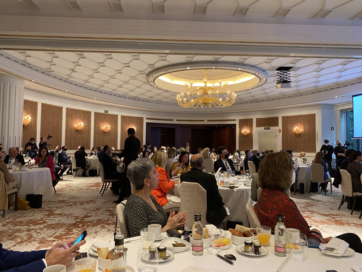 “More than 200 restaurants in #Spain have been rewarded with a #MichelinStar” Stated today at the <a href="/Luxury_Spain/">Asociación Española del Lujo - Luxury Spain</a> event “Spain, destination of excellence” at the <a href="/FourSeasonsES/">FourSeasonsES</a> 
#experiences #spain #luxuryspain #event #madrid