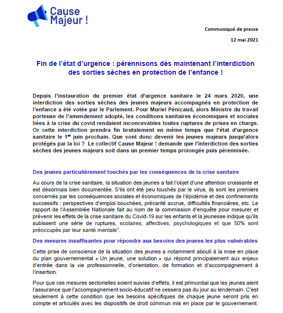 Collectif Cause Majeur ! tweet media