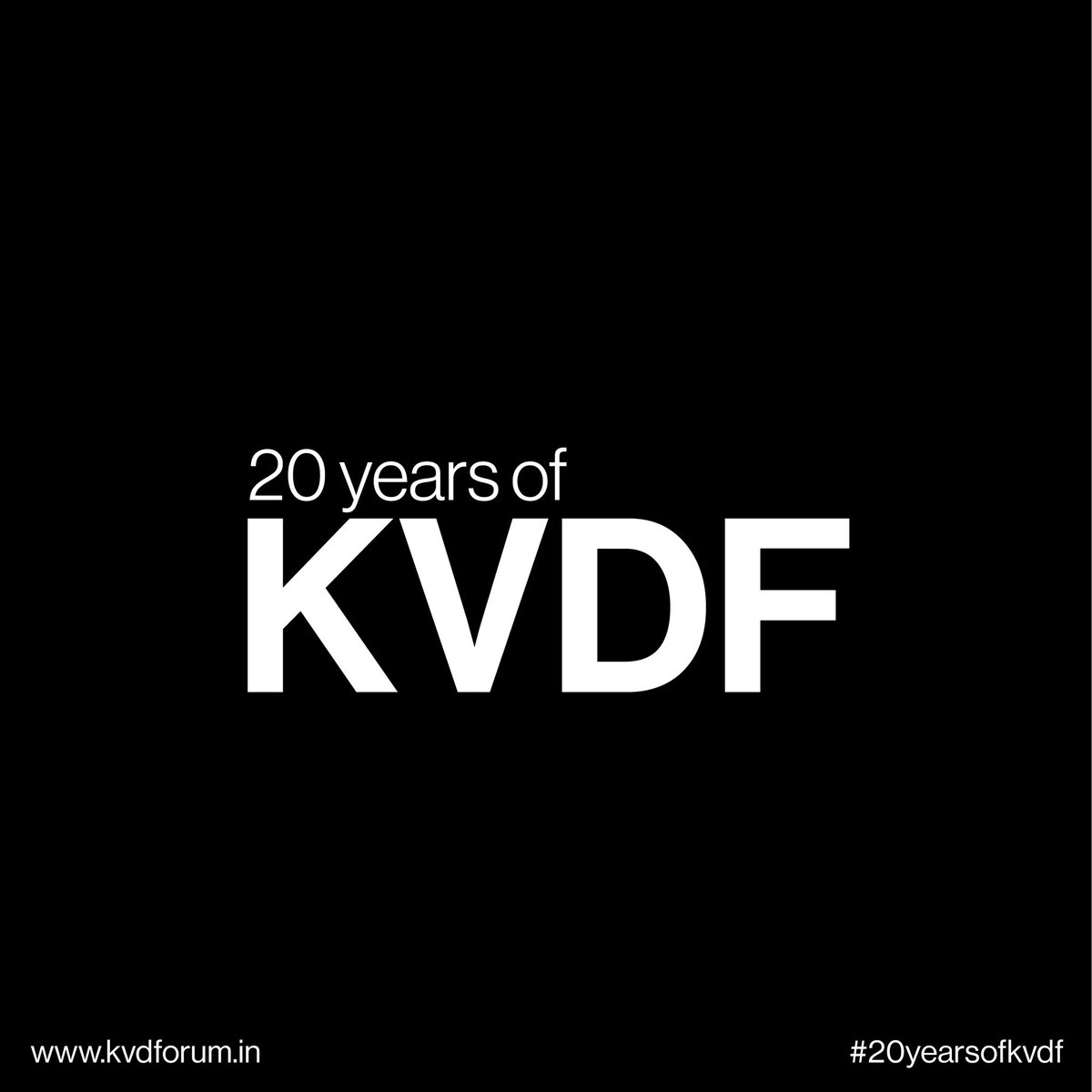 kvdesignforum's tweet photo. We are glad to announce that KVDF has completed 20 years of insightful discourses and we look forward to many more. Share with us some personal anecdotes, particular interpretations of a theme or conversations which have stayed with you. #20yearsofkvdf https://t.co/k1V5oyn2Hs