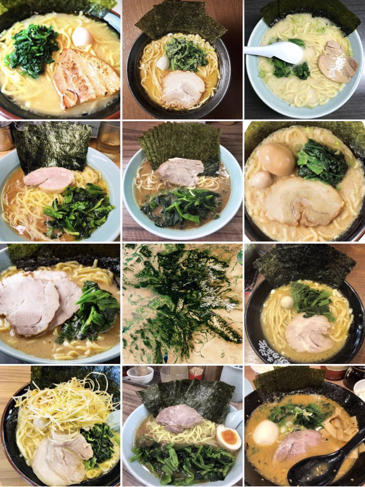 家系ラーメンの中に？JAXAの衛星写真を紛れ込ませてもバレないwww