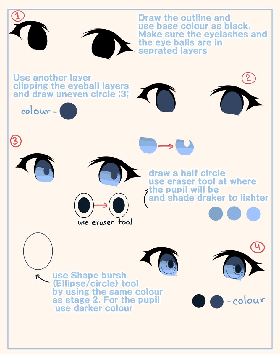 yunekomisuka's tweet image. I made a tutoral for the first Time ;3;
also make a timpelapse of it on my yt 
#eyetutorial #eyes #tutorial #digital #digitalart #MediBang #art #ArtistOnTwitter