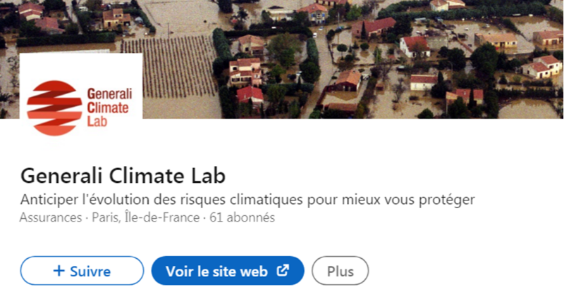 generalifrance's tweet photo. 🌍 Nos experts du Generali #Climate Lab (climatologues, géographes, hydrologues, actuaires..) ouvrent leur page LinkedIn pour nourrir la réflexion & l’action sur les risques liés au #changementclimatique ➡ https://t.co/i5Yj68BkJS #prévention #CatastrophesNaturelles #climat