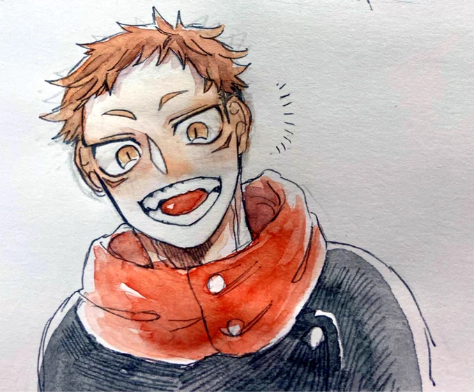 普段描かない人を描いてみよう!のコーナー 