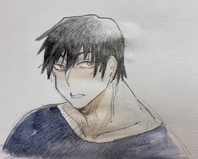普段描かない人を描いてみよう!のコーナー 