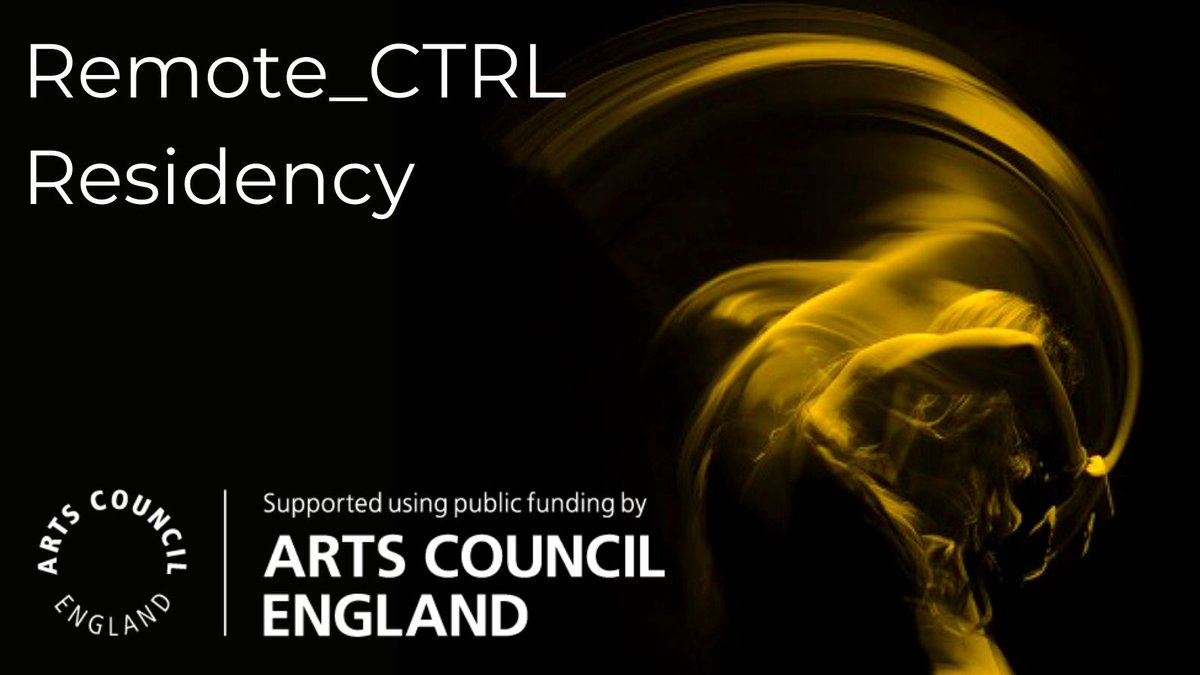 Remote_CTRL_Res's tweet photo. We're delighted to announce @Remote_CTRL_Res has been awarded funding from the Arts Council! Thank you @ace_national for supporting our work. 

Also a massive shout out to @_filmpro for supporting the application process, and helping to make this project a reality. Thank you! https://t.co/15VkshVBBP