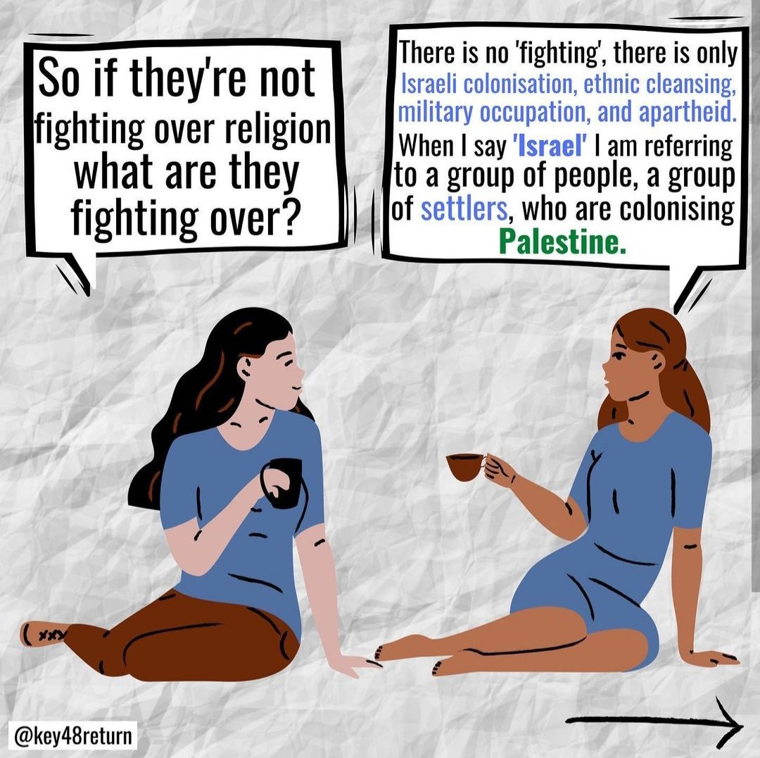 Instagram deleted this post so they reposted it again 
#GazaUnderAttack 
#SaveSheikhJarrah 
#FreePalestine 
#DontDeletePalestine 
#انقذوا_حي_الشيخ_جراح
#غزة_تحت_القصف