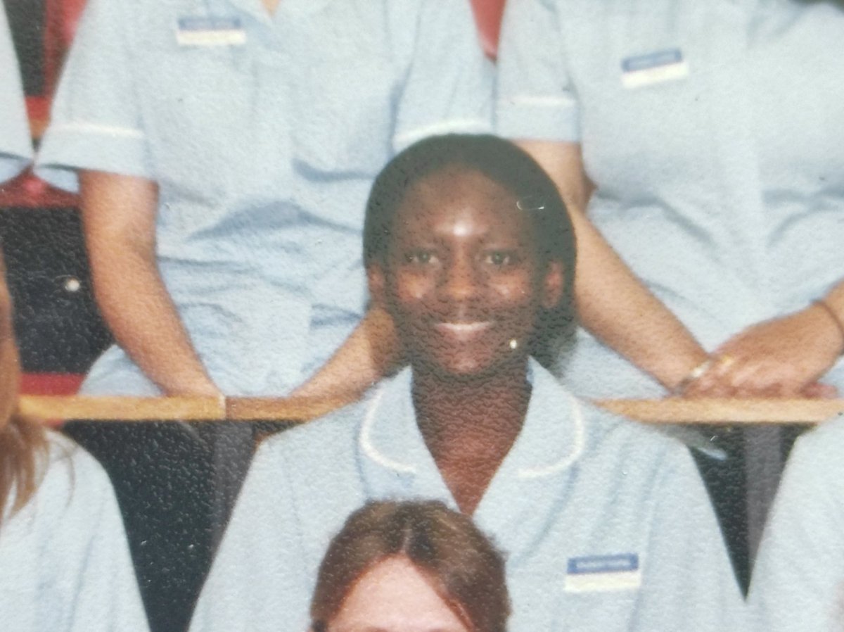 Me, in my first year of nursing school @ Derby Royal Infirmary in 1999. What a wonderful career I've had, and I continue to work with inspirational and devoted nurses. Happy International Nurses Day to all my nursing friends &amp; colleagues 💓💓