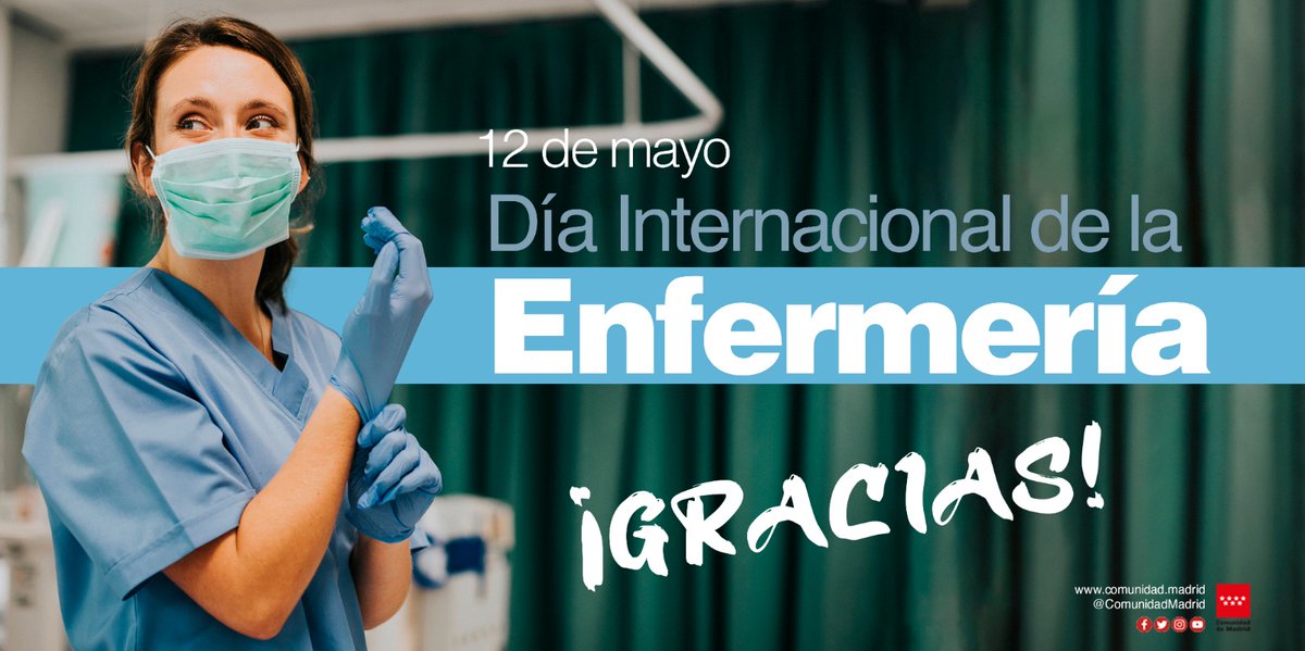 ComunidadMadrid's tweet photo. Por su compromiso, vocación, dedicación y entrega. Por estar siempre a nuestro lado.

G R A C I A S

¡Feliz #DíaDeLaEnfermería! 🤗 https://t.co/3TErfram0L