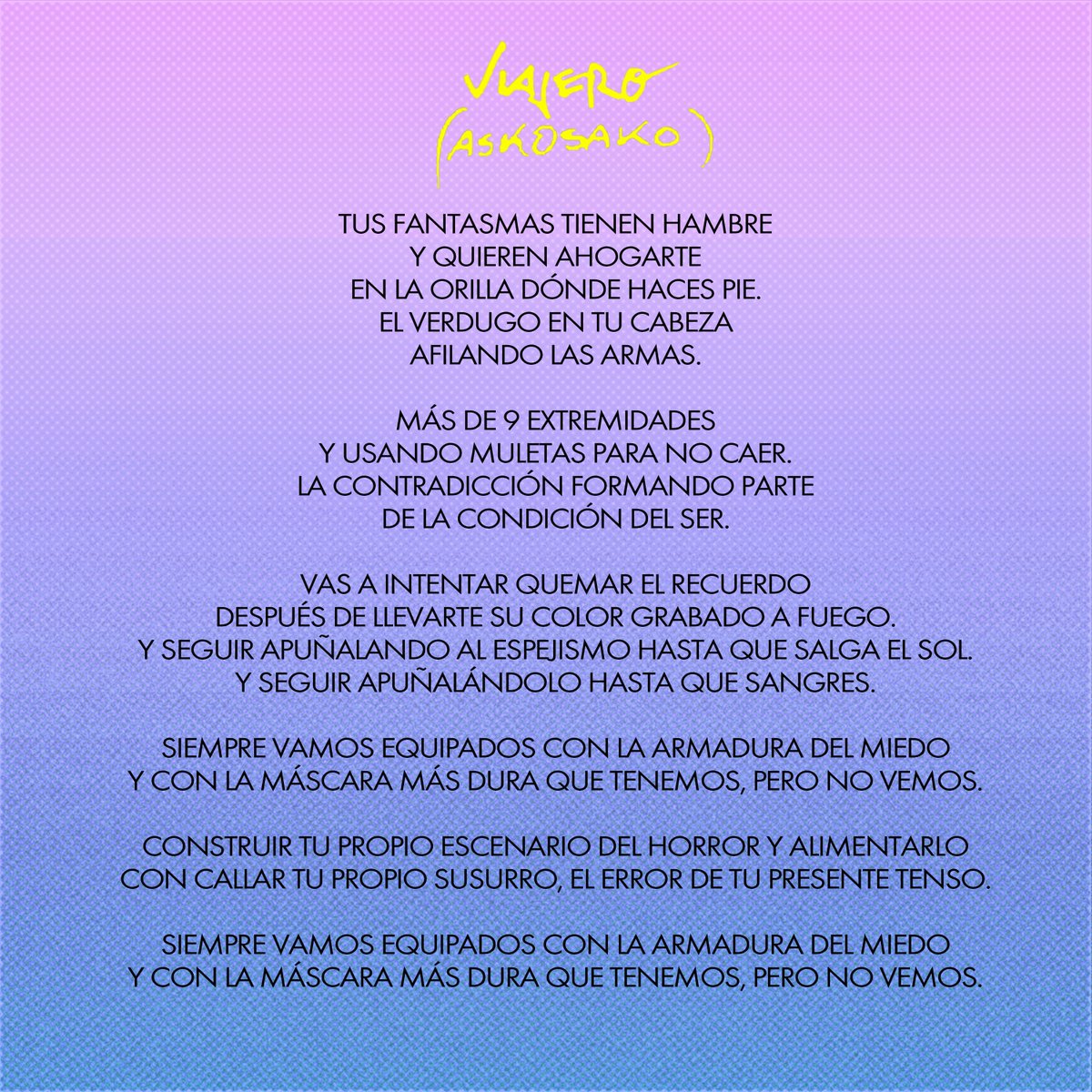 Una vez más gracias a @rebecarribas 🖤 por la portada y el currazo para el artwork de #Viajero 📺

⚠️Disponible el 14 de mayo en todas las plataformas digitales, haz pre-save del tema en el enlace de la bio !!! ⚠️

#Rodher