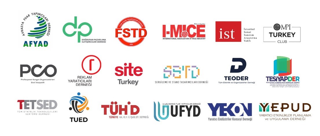 Fuar, Kongre  ve Etkinlik Sektörüne ait 18 derneğin bir arada olduğu sivil inisiyatif olarak dün basın toplantısı gerçekleştirdik. Gücümüze güç katan derneklerimize şükranlarımızı sunuyoruz.