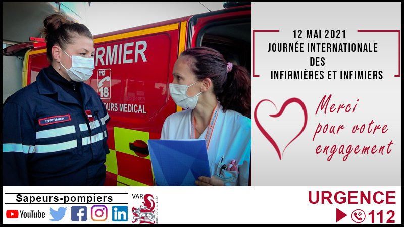 SDIS83's tweet photo. [#JournéeInternationaledesInfirmières] Engagées au quotidien sur les opérations et dans les cabinets d'aptitude médicale sans oublier leur implication sans relâche dans la lutte contre la #COVID19. Merci à l'ensemble des membres du #SSSM83 pour leur #investissement. https://t.co/aYJQLIBDzo