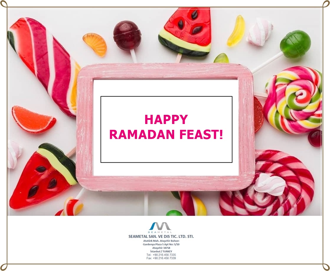 seametalltd's tweet photo. Sevdiklerinizle birlikte mutlu, huzurlu bir bayram geçirmenizi dileriz. #RamazanBayramı
We wish you all a happy #Eid al-Fitr !
Nous souhaitons à tous un joyeux #Aïd al-Fitr !
#RamazanBayramı #eidmubarak #eidalfitr #aïdalfitr #seametal #peaceful #happyeidalfitr #happyeid https://t.co/8XvIWGXYrQ