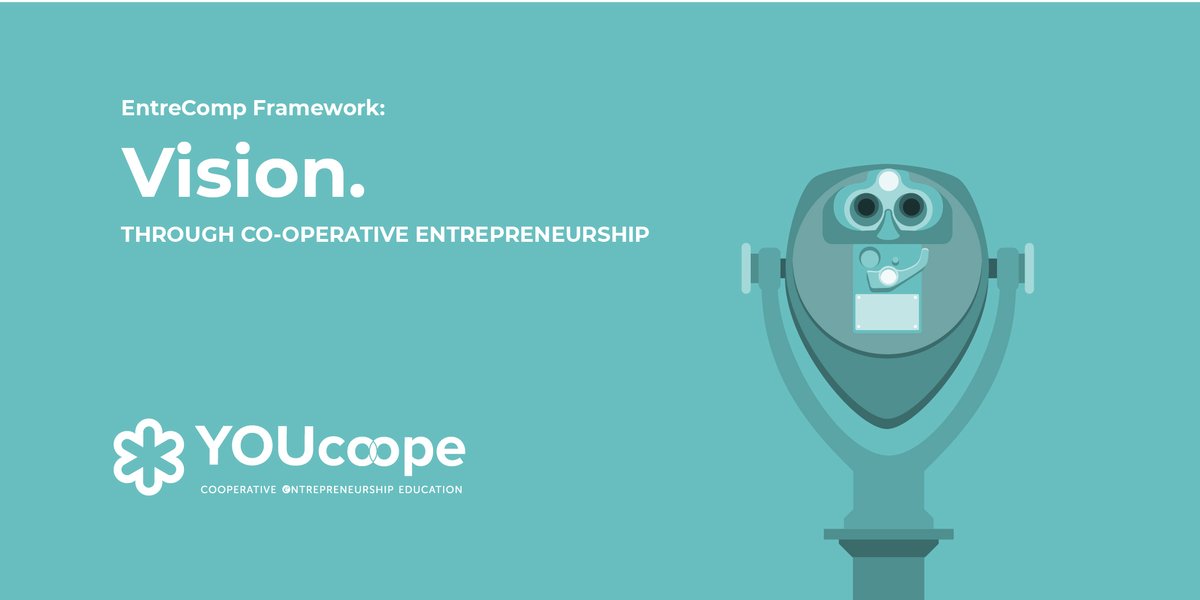 youcoope's tweet photo. Youcoope is based on the #EntreCompFramework
@EntreCompEurope
Vision is one of its competencies, inherent to the #entrepreneurialmindset. Being able to visualise future or potential scenarios helps to guide efforts to turn ideas into reality. https://t.co/cBNipl0afr