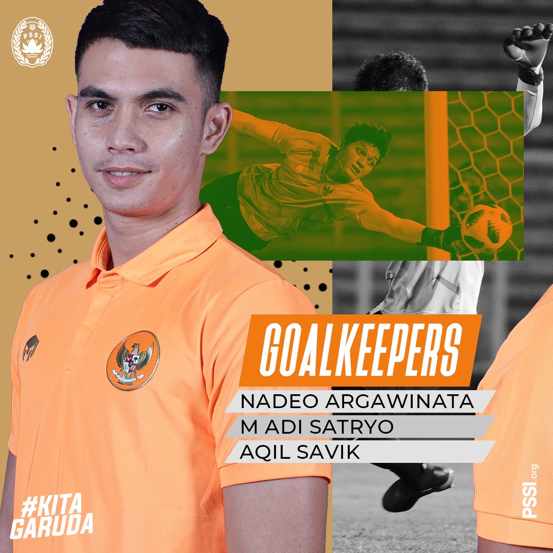 PSSI's tweet photo. Pelatih Timnas Indonesia, Shin Tae-yong akhirnya memilih 28 pemain yang akan diberangkatkan ke Dubai, Uni Emirat Arab, untuk melakoni dua laga uji coba dan tiga laga sisa lanjutan kualifikasi Piala Dunia 2022.

Selamat dan semangat berjuang, Garuda!✊🇮🇩

#KitaGaruda
#MeraihImpian https://t.co/DpTuTjFrNY