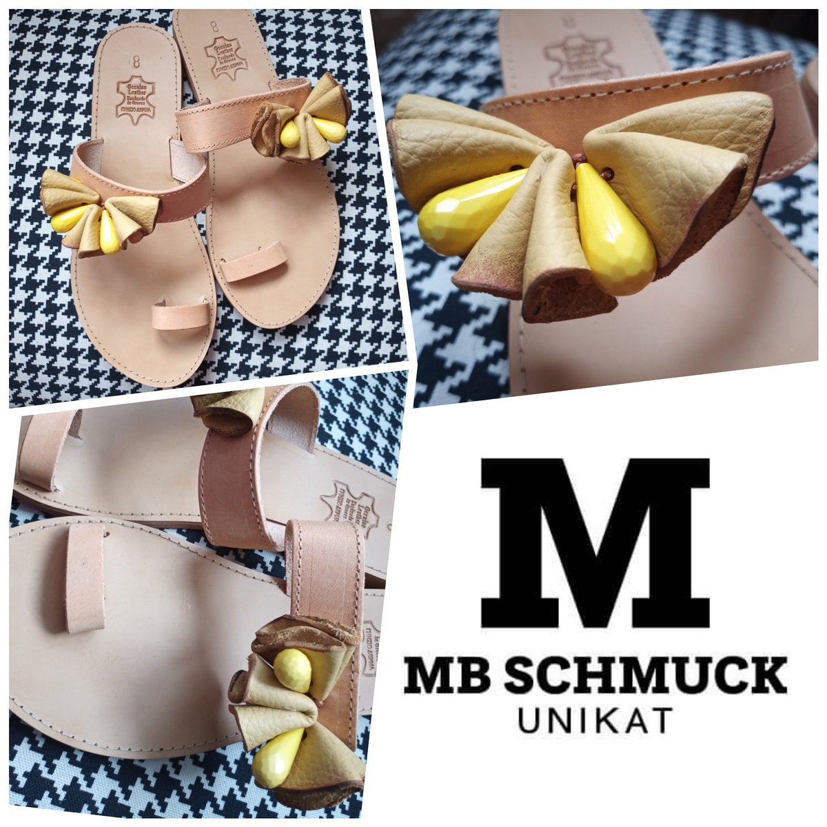 MariaBouka3's tweet photo. handmade #love #design #fashion  #berlin #nähenmachtglücklich #interiordesign #handarbeit #madewithlove #schmuck #geschenk  #madeingermany #jewelry #munich Meine Ledersandalen werden von Hand gefertigt, was jeden zu einem echten Unikat macht. Sandalen Kollektion 2021 https://t.co/eXVdTX2qfG