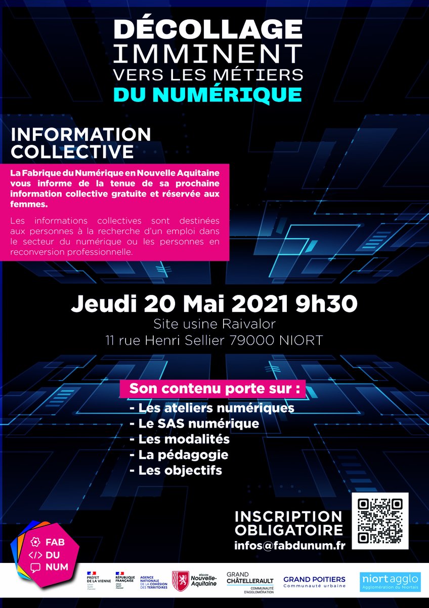 Fabrique du numérique en Nouvelle-Aquitaine tweet media