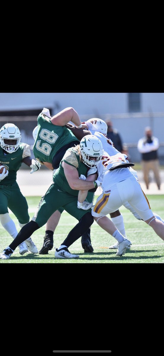This guy is all about hard work, effort and he loves the game.  He leads the TE room and his energy is contagious. Congrats Blake on being selected as 3rd team all conference.  Proud of you and keep grinding.  #ECK #Tough ⁦<a href="/TUDragonFB/">Tiffin University Football</a>⁩