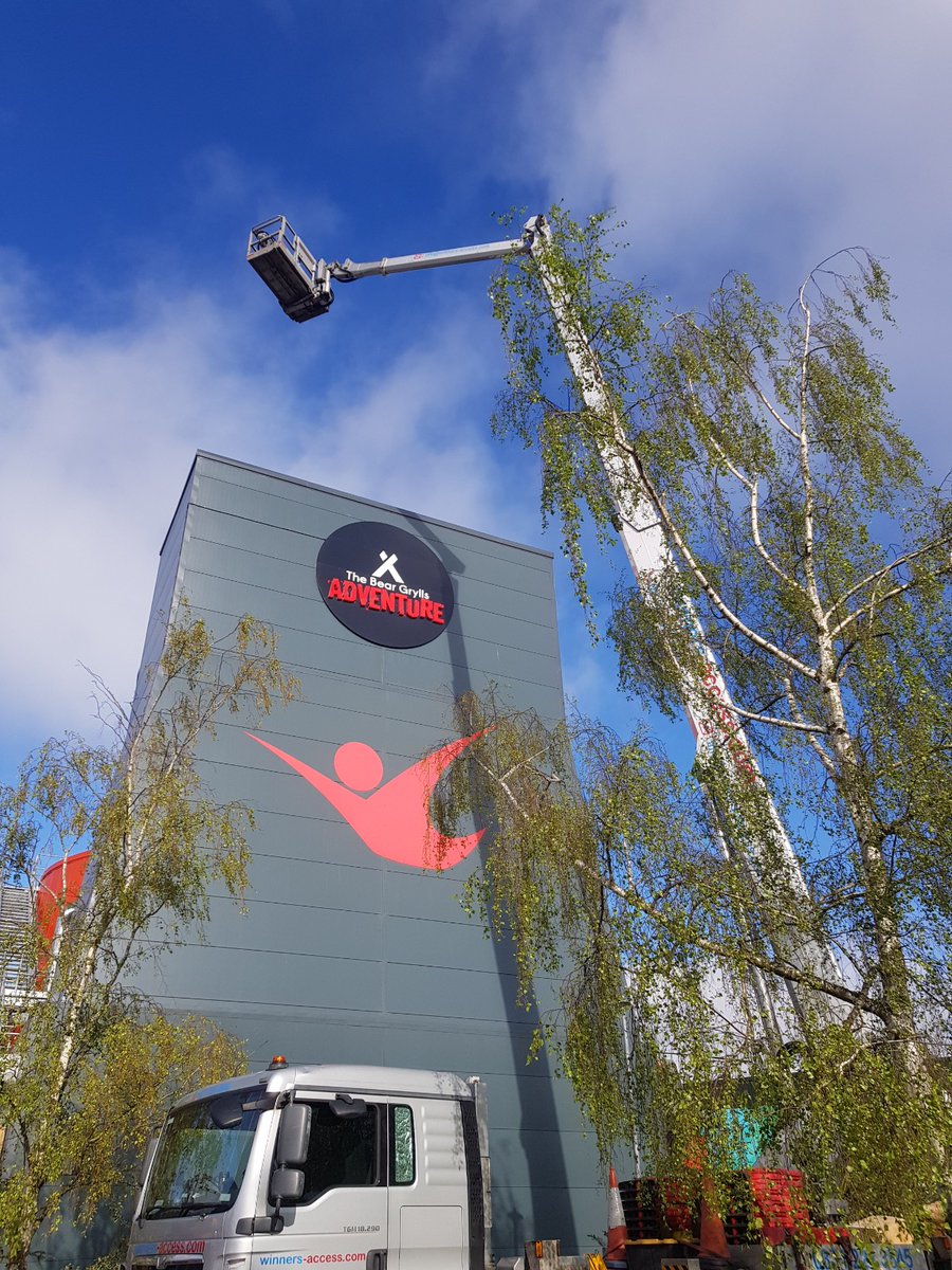Last minute call from <a href="/PGPlatforms/">PG Platforms</a> for our WT450 down in #Birmingham <a href="/BearGrylls/">Bear Grylls OBE</a> #MEWP #workingatheight