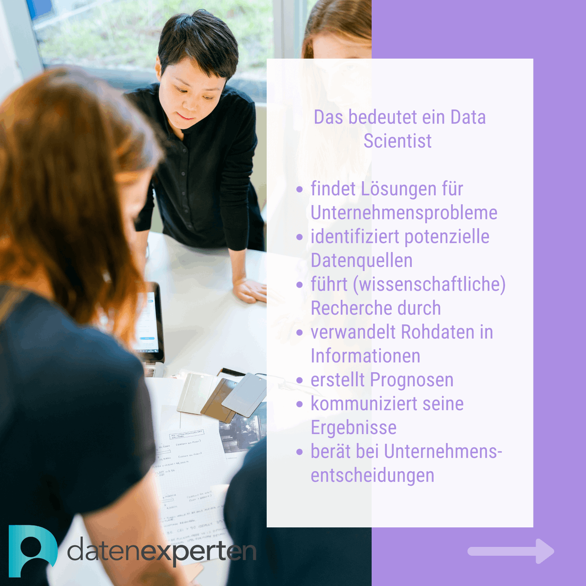 Projektmarktcom's tweet photo. Data Scientist ist einer der gefragtesten Berufe im Bereich der Informatik. Welche  Aufgaben ein Data Scientist hat und mehr  zum Thema findest du im Datenexperten Blog. 
https://t.co/bdh5uDK0yA
#datenenexperten #machinelearning #freelancer #freelance #datascience #datascientist https://t.co/hpVcGVRk9i
