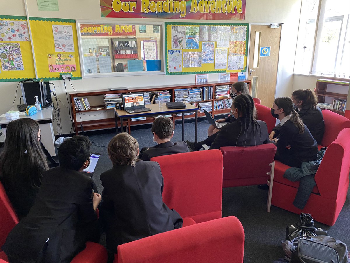 Our two Year 8 teams really enjoyed taking part in the virtual National Reading Quiz yesterday! We didn’t win, but I was really impressed with some of their literary knowledge! 📚<a href="/stjosephscomp/">St. Joseph's Catholic School</a>