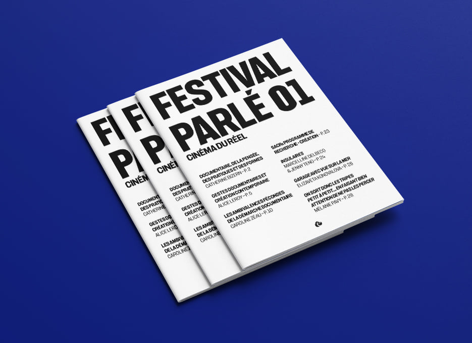 [FESTIVAL PARLÉ]

Le premier numéro de la publication Festival Parlé édité par Les éditions de l'Œil est maintenant disponible ! 

Festival Parlé 01 est consacré à la thématique GESTES DOCUMENTAIRES ET CRÉATION CONTEMPORAINE (CDR 2019)

Infos &amp; commande 👉bit.ly/3fgXsud