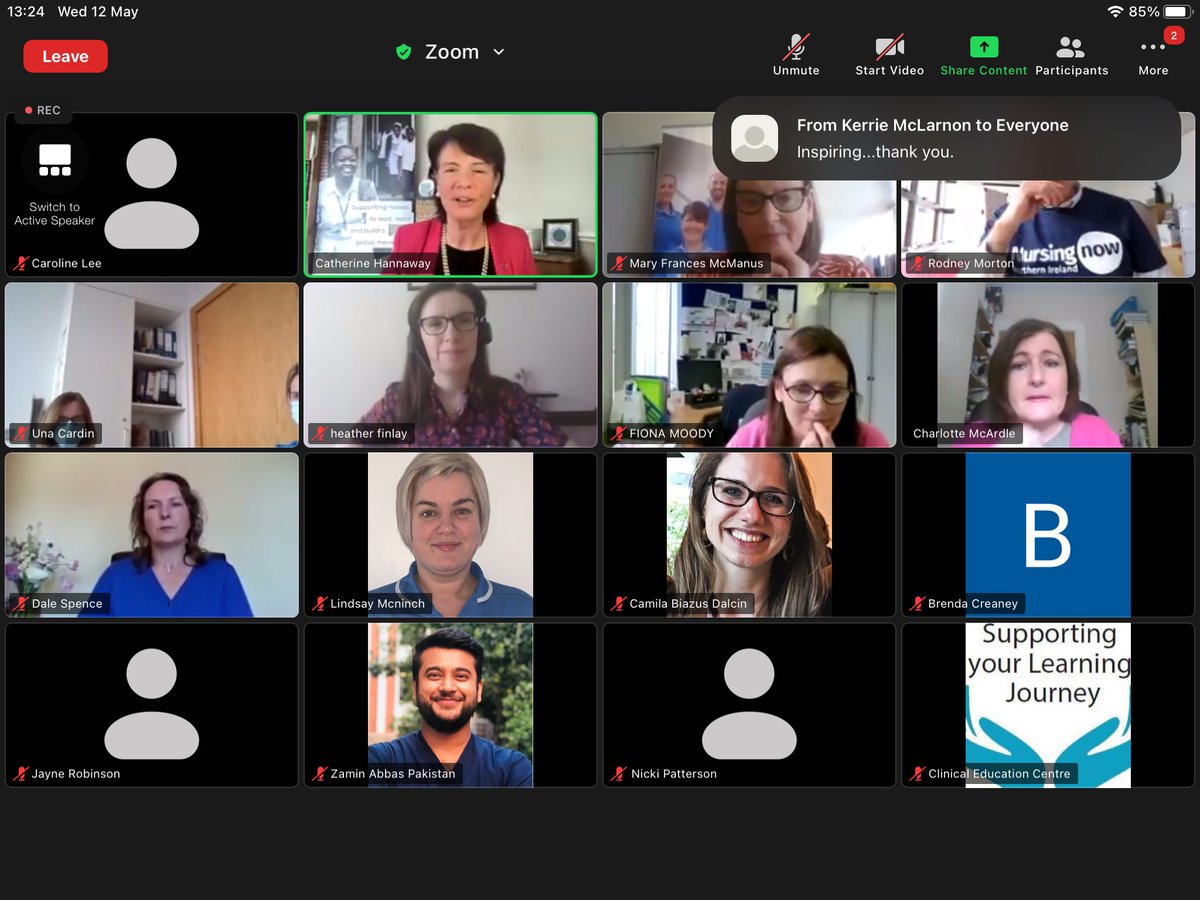 HSCCEC's tweet photo. Great webinar for Nightingale Challenge Northern Ireland Celebrating International Midwives Day and International Nurses Day 2021 thank you @C_Hannaway @maryfrancesmcm3 @charlottemcardl @lapedthelough https://t.co/N9V4bPDUXN