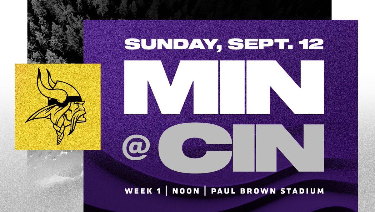 𝐖𝐞𝐞𝐤 𝟏 at Cincinnati 

#Skol 

📰: mnvkn.gs/2SKvlvL