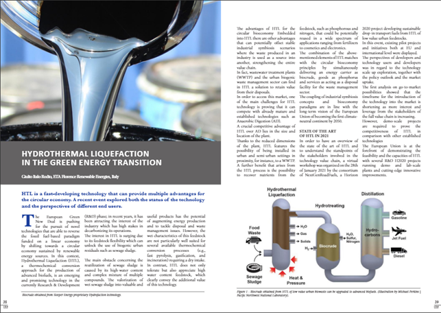 #NextGenRoadFuels is playing a major role in the development of #HTL technology &amp; is also functioning as a gathering of information to explore the pathways for HTL to enter the market in the coming decade. Read this latest article on <a href="/Bsustainablemag/">Bsustainablemag</a> bit.ly/3o8rUKZ