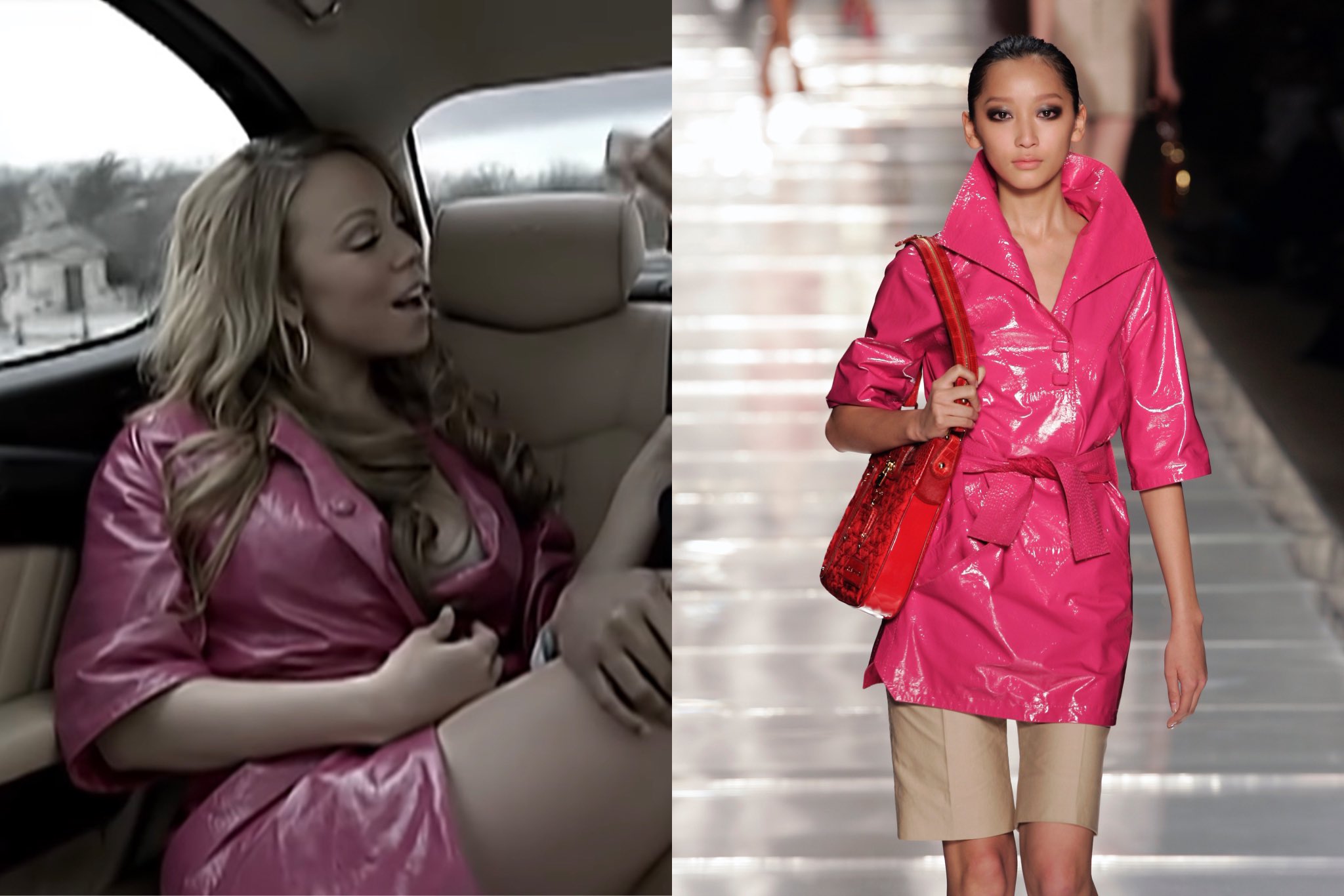 Nathan on X: mariah carey wearing looks from louis vuitton s/s