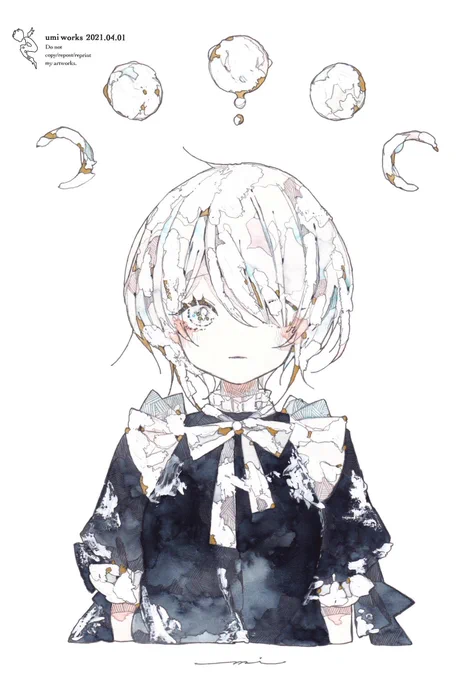 Thanks for the tag @wakana_046 @61same ☽

Continuing the artist train:
Every time I think about you, I smile.
@utaha_uta @tronc_miii @kazunehaka @js______pp @toaru_ocha_03 
(大好きな方々 もしよろしければ ☺︎ !) 