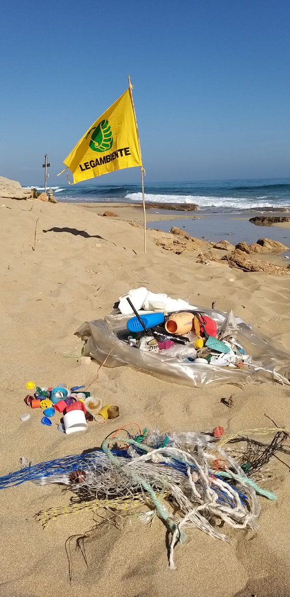 Legambiente's tweet photo. 🏖#BeachLitter🚮

La #plastica il materiale più trovato (84%), seguita da vetro/ceramica (4,5%), metallo (3,2%) e carta/cartone (2,9%). 

👉https://t.co/6SAIv3pLYq

#spiaggefondalipuliti https://t.co/HU1167XRCX