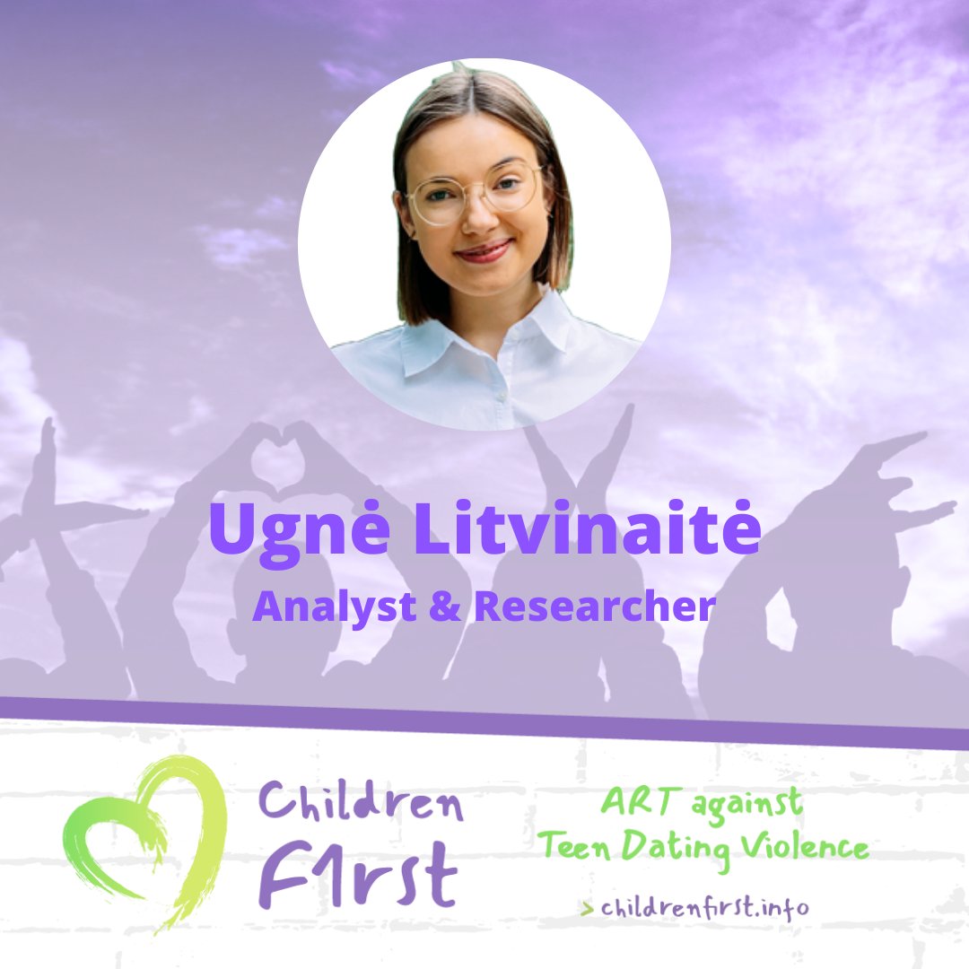 ChildrenFirst16's tweet photo. #ArtAgainstTeenDatingViolence
We are proud to have #UgnėLitvinaitė from #Lithuania in our #InternationalJury! 
Her work as #analyst and #researcher focuses on inequalites and #GenderDiscrimination. Thank you Ugnė for being part of the team!🙏
Submit your artwork by May 31 ! https://t.co/Iom1NAbkau