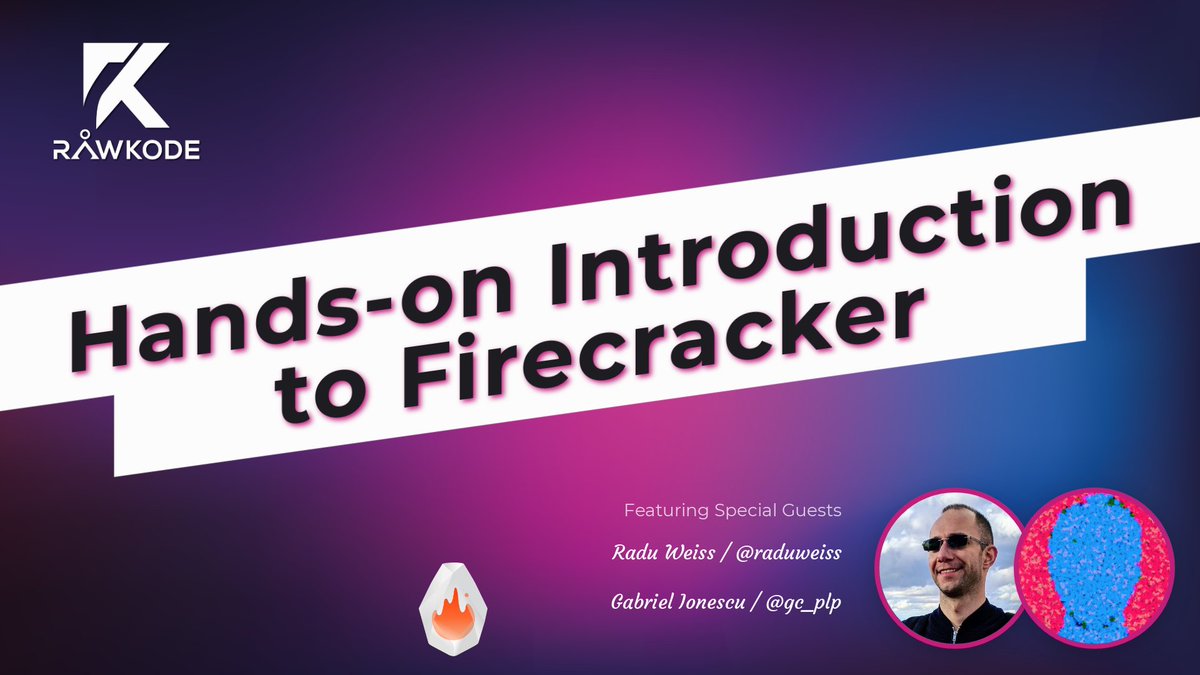 Make sure you subscribe to rawkode.live! Why? Because we've got the best @CloudNativeFdn tutorials with an awesome schedule coming up.

#Security @telepresenceio @oktetohq #Firecracker

and much more to come