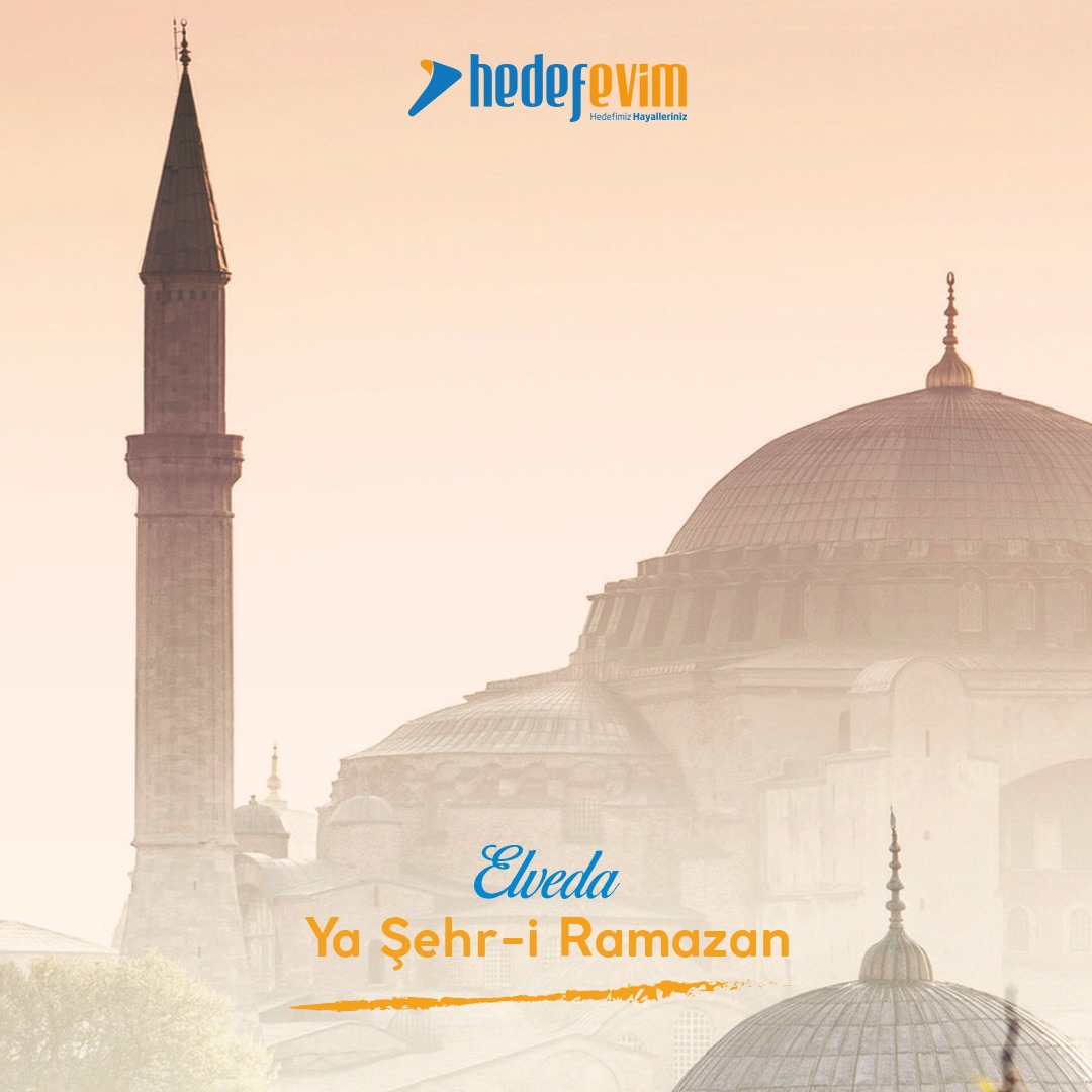 hedefevim's tweet photo. Başı rahmet, ortası mağfiret ve sonu azaptan kurtuluş olan Ramazan ayına tekrar kavuşmak ümidiyle,
Elveda yâ şehr-i Ramazan

#Ramazan #hedefevim #hedefimizhayalleriniz https://t.co/9rLWyTJ6Zx