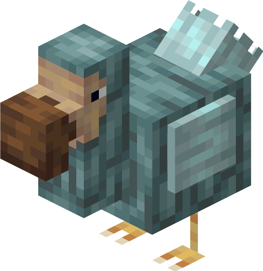 TheCraftyGhost's tweet photo. Dodos! #Minecraft #Blockbench https://t.co/vpaYKctvPI