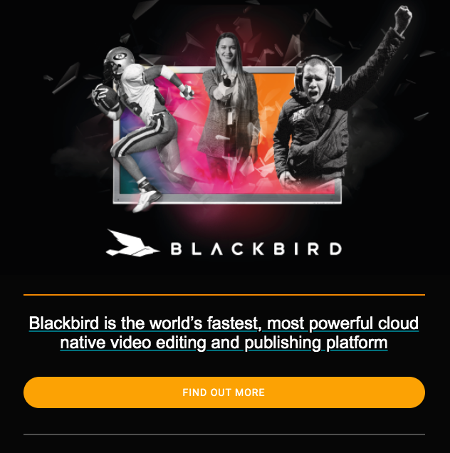 blackbirdcloud's tweet photo. The latest issue of Blackbird News is out! Featuring Blackbird CEO Ian McDonough's interview with @ShareTalkNews, our recent presentation with the @NRL  &amp; an in depth look at cutting carbon in TV production.
Subscribe at commercial@blackbird.video #cloudeditor #videoediting #BIRD https://t.co/eNnQ26ylZz