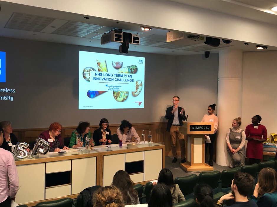 SP_champScheme's tweet photo. Today marks 1 month until our fourth annual #SocialPrescribing conference! #SPSC21
We’re looking back at previous years. 🎞

Join this year: https://t.co/2ZpU7zbgsW

Students can submit work to our Student Showcase.
Feedback, certificates &amp; prizes!
Submit: https://t.co/gWLOtMy5SF https://t.co/NzeBeF4nX3
