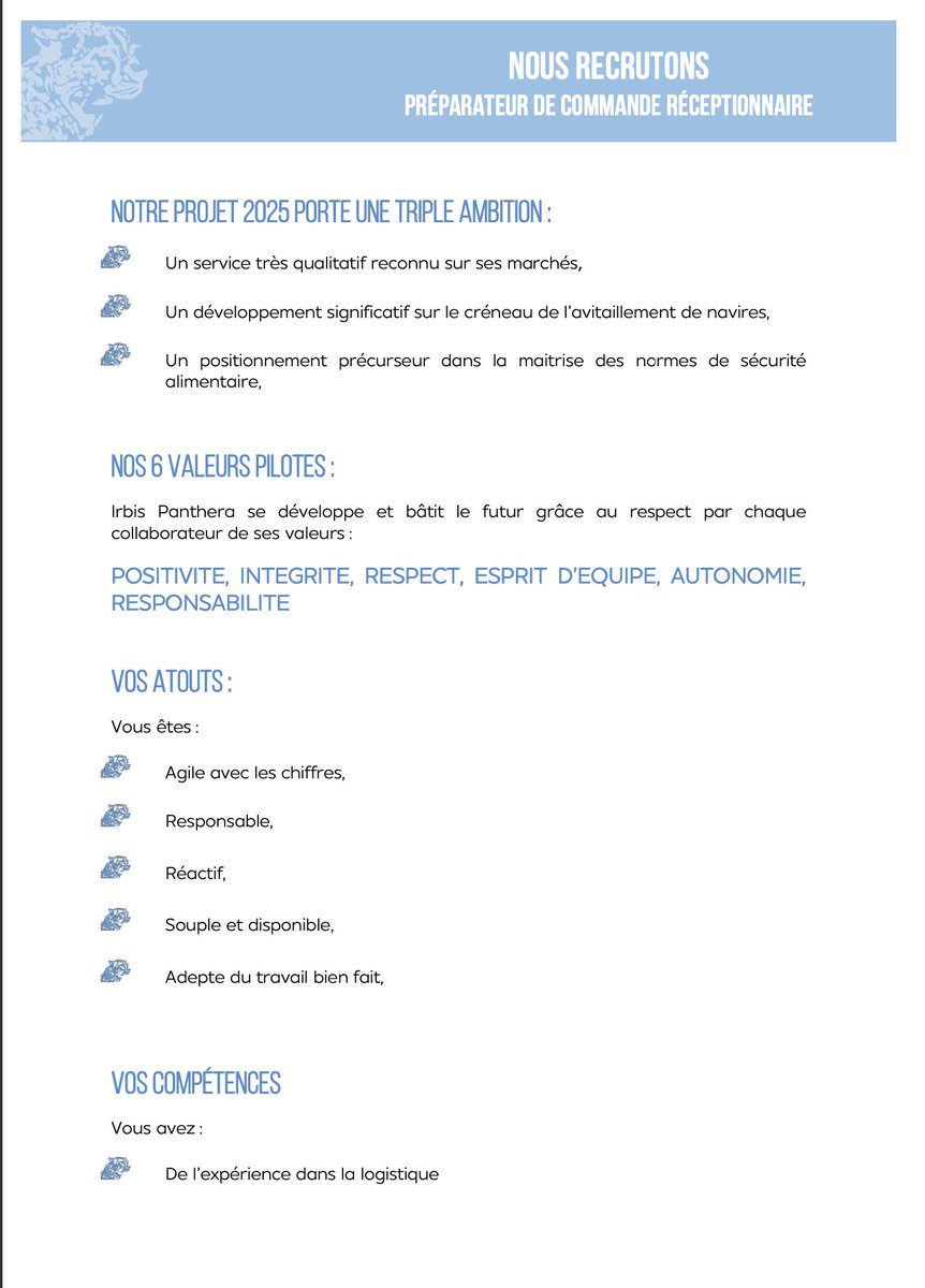 DelicesBoisPro's tweet photo. Vous êtes à la recherche d'un travail ? Nous recrutons actuellement des manutentionnaires/réceptionnaires pour compléter notre équipe ! N'hésitez pas à postuler 😉
#travail #recrutement #lesdélicesdupetitbois https://t.co/6L9XpIk29T