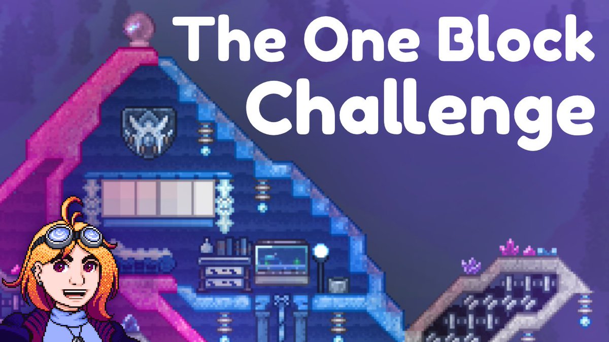 CheesyPaninie's tweet photo. Watch as I build with Pink Slime blocks as I take on The One Block Challenge!
Watch here: https://t.co/US0DoBkGlv
#Terraria #OneBlockChallenge https://t.co/8G5SbQvlUn