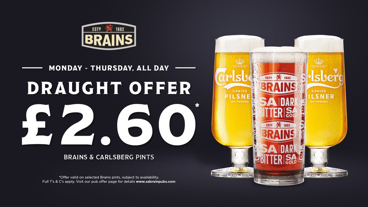 Please see our new amazing offers - starting Monday when we reopen t&amp;c’s apply. #blacklionllandaff