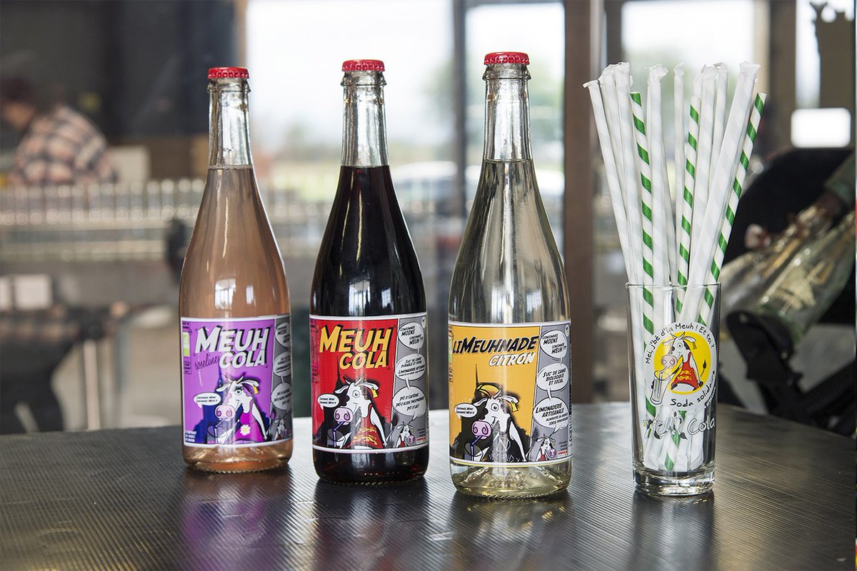 [FOCUS PRO #LeRolloN] 🔎 😎 La mythique Meuh Cola🥃🐄 Une gammeuh de boissons normandes vachement rafraîchissantes, sans caféine, sans acide phosphorique à base de sucre de canne équitable.♻️Un slogan emblématique "Consommez moins, consommez Meuhhh"!#manche #meuhcola