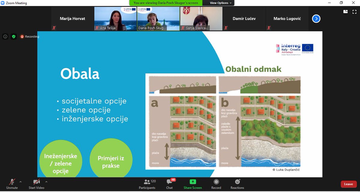 Yesterday, we have held our Croatian national conference online - to find out more, please follow the link to Croatian summary: door.hr/klima-se-mijen…
---
#ADRIADAPT #Interreg #InterregItalyCroatia